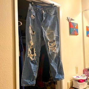Ripped jeans